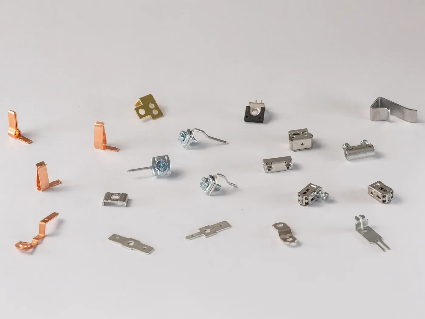 Gestanzte Kontaktkörper aus Metall